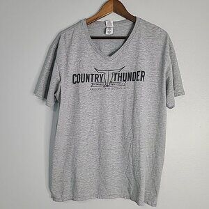Womens XL Country Thunder Music Festival T Shirt